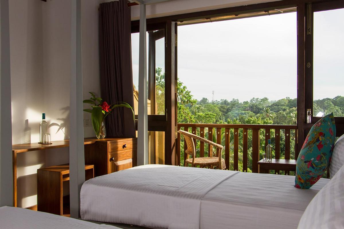 Sri Yoga Shala Bed and Breakfast Unawatuna Exterior foto